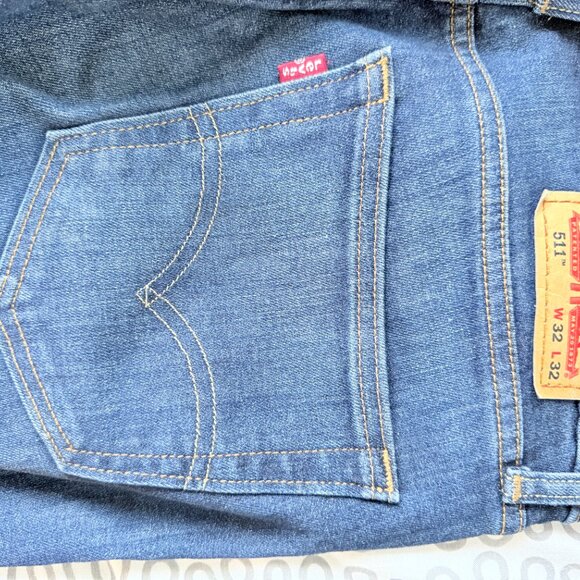Levi’s 511 Slim Fit Jeans - W32 L32 - Excellent Condition - Picture 3 of 3